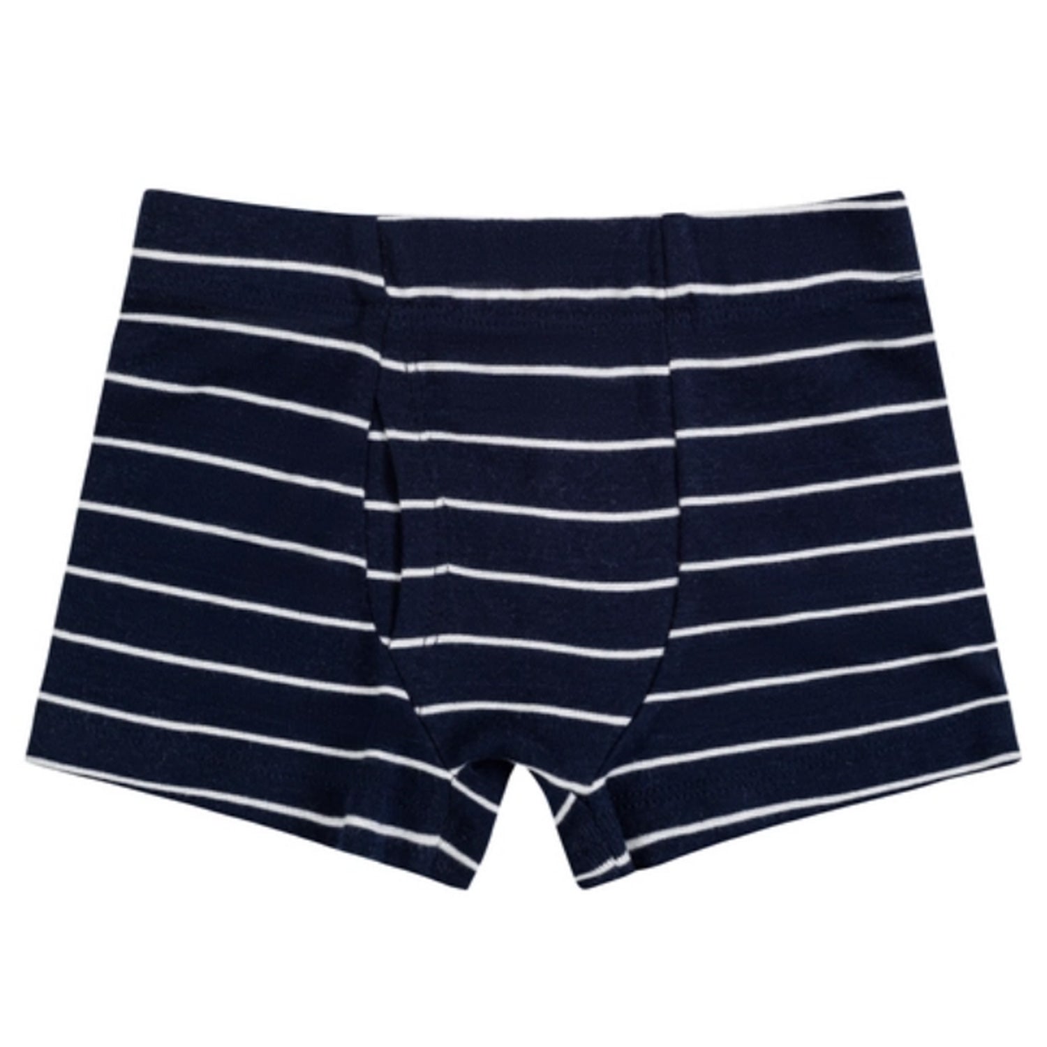 Under the Nile Organic Boys Boxer Briefs - Navy Stripe
