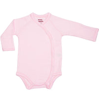 Organic Baby Essentials Kimono Bodysuit 3 PACK (Pink, Sage, Gray)
