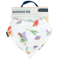 Bebe Au Lait Oh-So-Soft Muslin Bandana Bib - Woodland Fairy