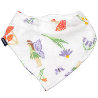 Bebe Au Lait Oh-So-Soft Muslin Bandana Bib - Woodland Fairy