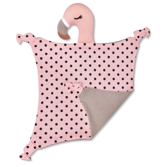 Apple Park Organic Franny Flamingo Baby Blankie