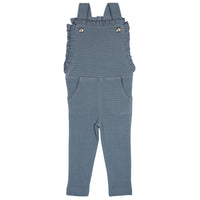 L'ovedbaby Organic Corduroy Ruffle Romper - Moonstone