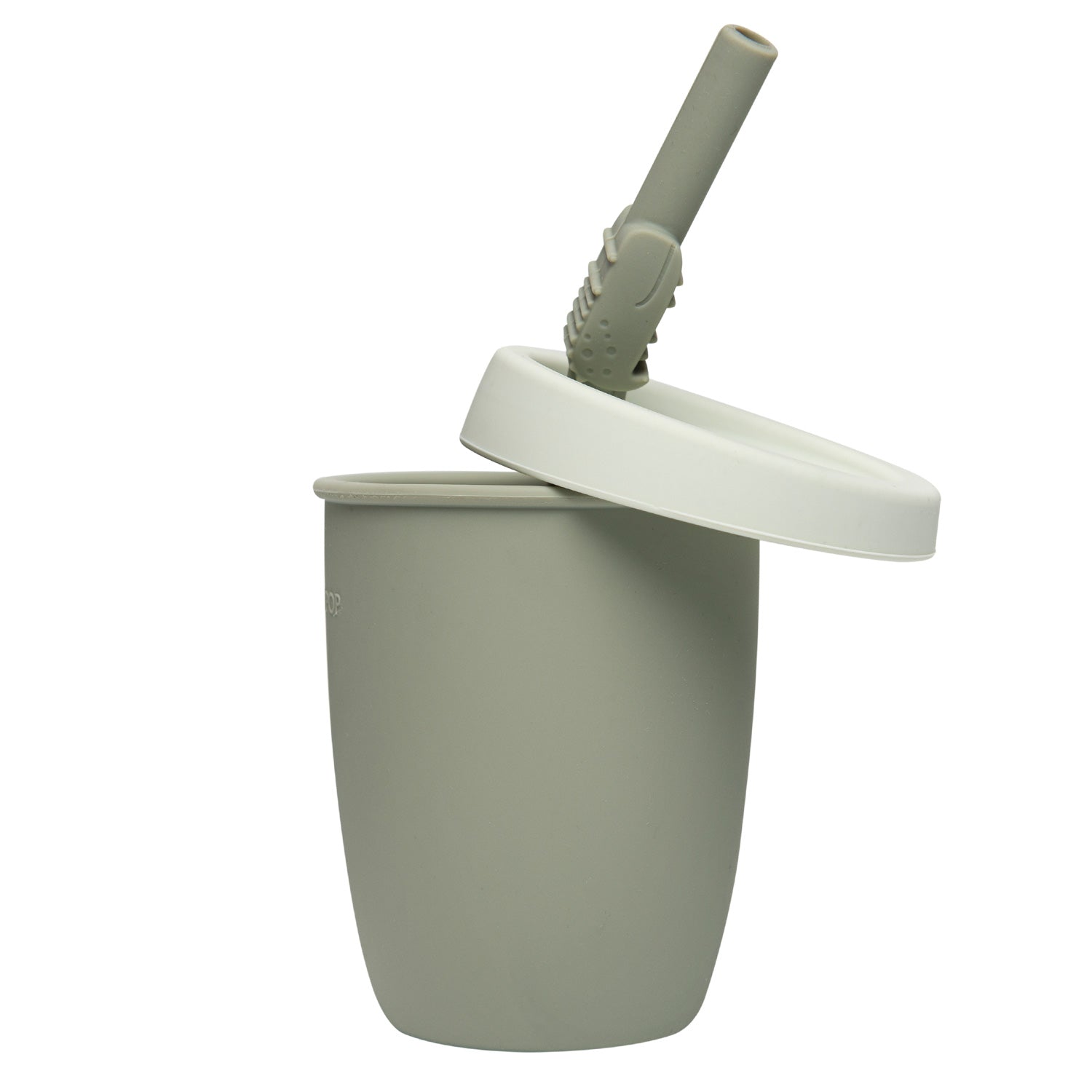 Loulou Lollipop Kids Cup with Straw - Alligator