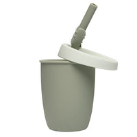 Loulou Lollipop Kids Cup with Straw - Alligator