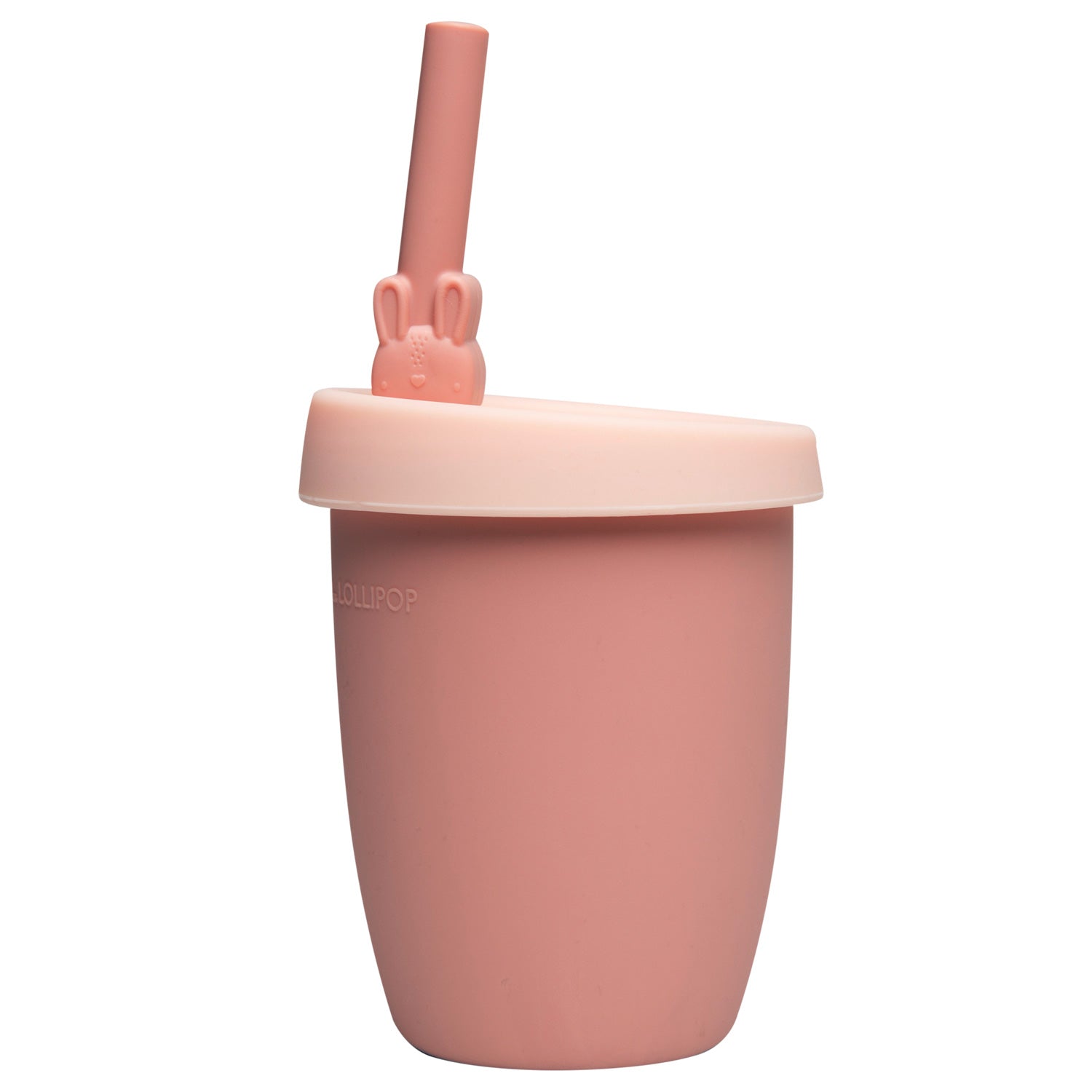 Loulou Lollipop Kids Cup with Straw - Bunny