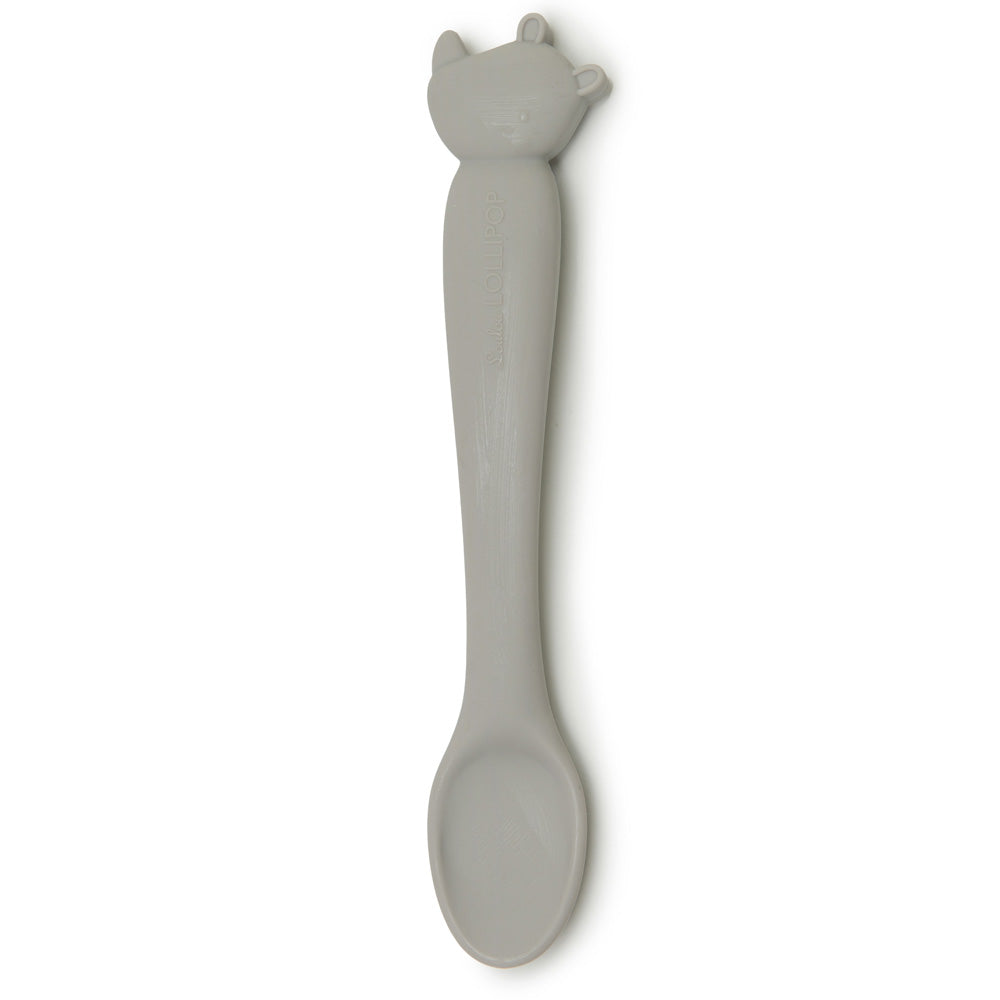 Loulou Lollipop Silicone Infant Feeding Spoon - Rhino