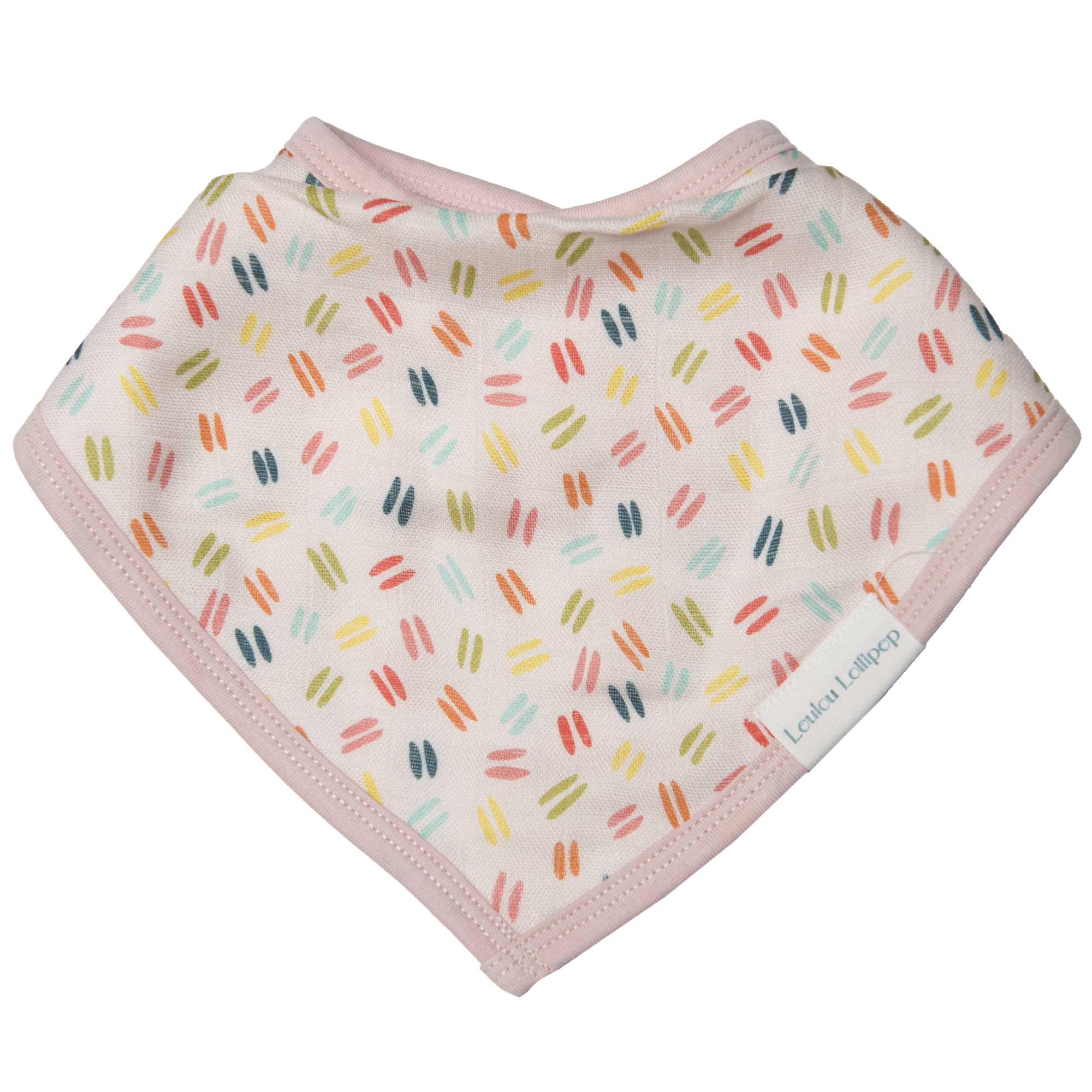 Loulou Lollipop Muslin Bandana Bib Set - Gummy Bear