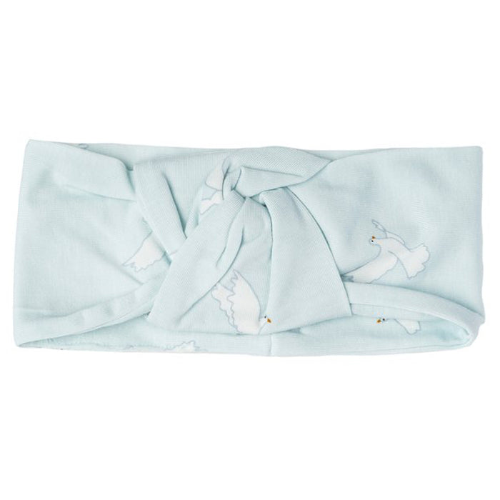 Loulou Lollipop Knotted Headband in Tensel - Peace Dove