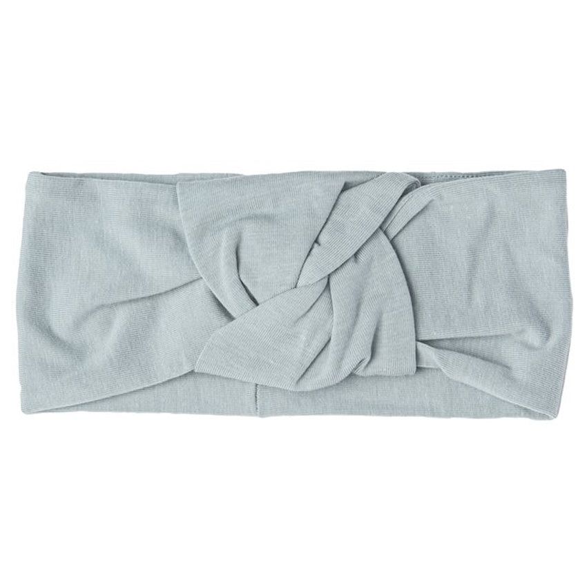 Loulou Lollipop Knotted Headband - Slate
