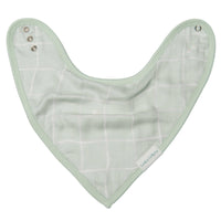 Loulou Lollipop Muslin Bandana Bib Set - Hedgehogs