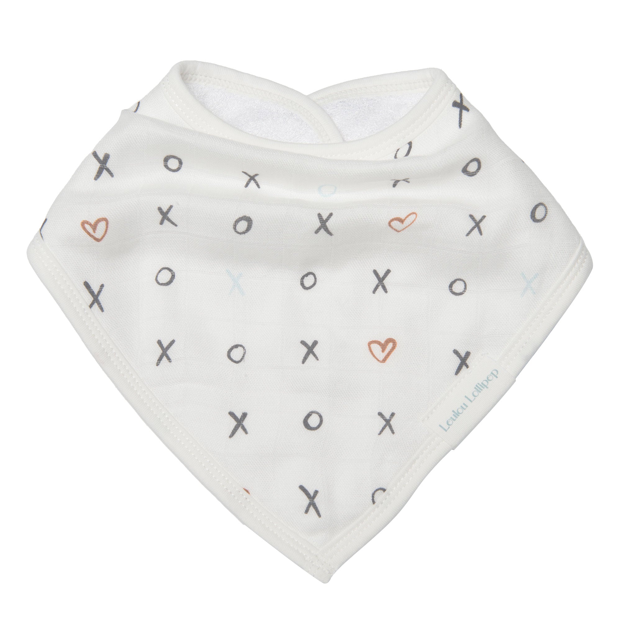 Loulou Lollipop Muslin Bandana Bib Set - Honey Puppies