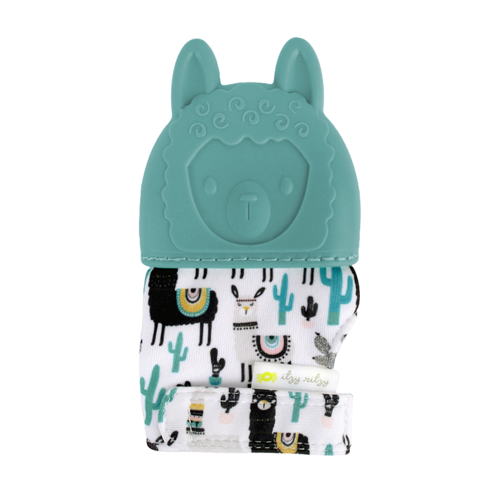 Itzy Ritzy Silicone Teething Mitts Llama