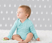 Babysoy Modern Kimono Bodysuit Harbor
