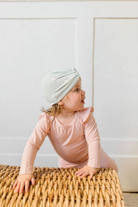 Loulou Lollipop Long Sleeve Bodysuit - Sepia Rose