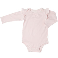 Loulou Lollipop Long Sleeve Bodysuit - Sepia Rose