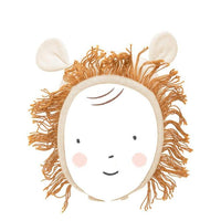 Meri Meri Organic Baby Bonnet Lion, 0-6M