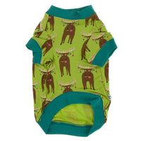 Kickee Pants Dog Tee Meadow Bad Moose