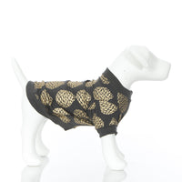 Kickee Pants Dog Tee Pewter Pinecones