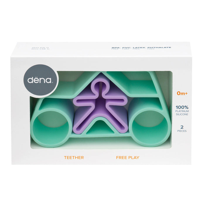 Dena Toys Pastel Car & Kid - Green