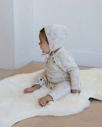 Quincy Mae Speckled Knit Bonnet - Natural