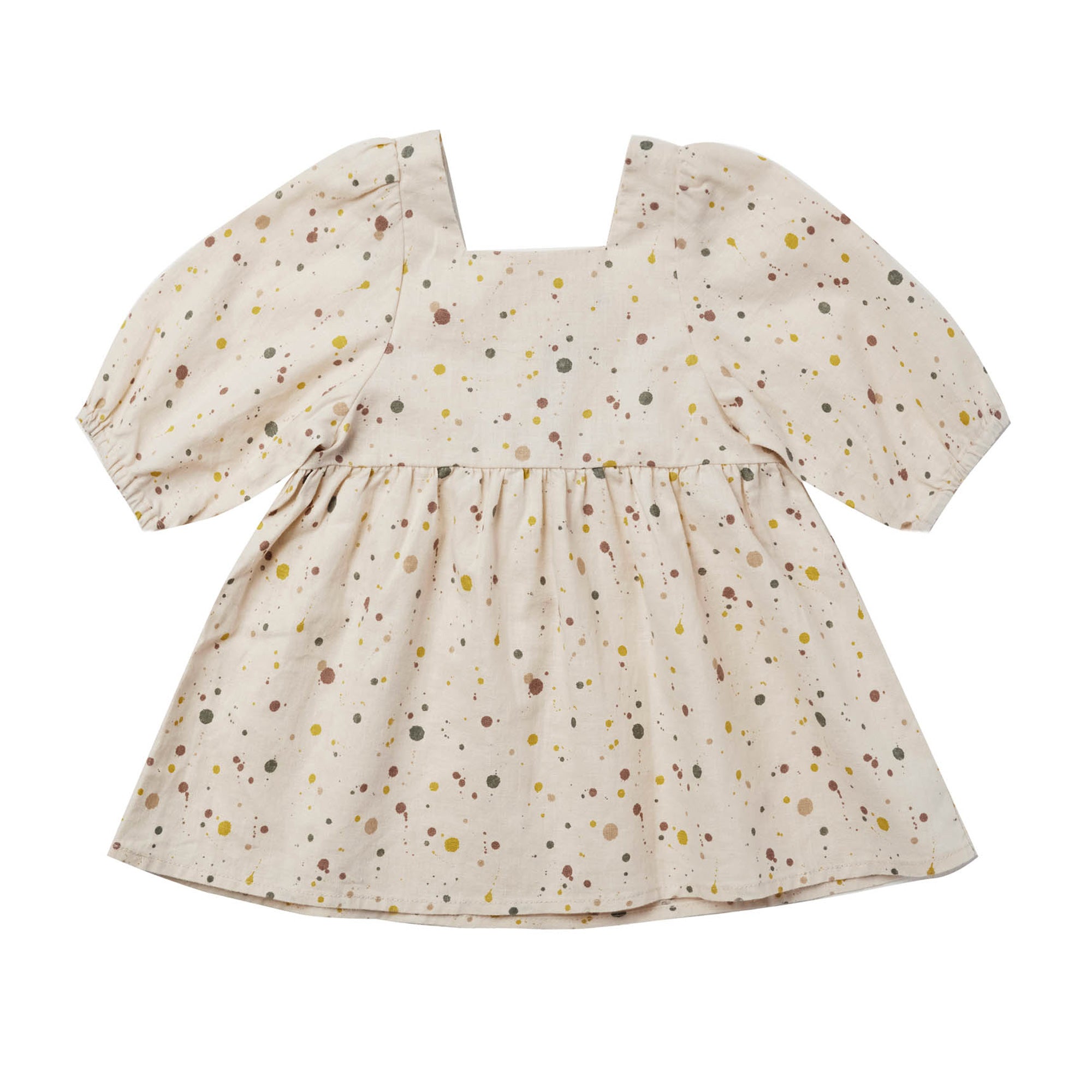 Rylee + Cru Gretta Babydoll Dress - Splatter