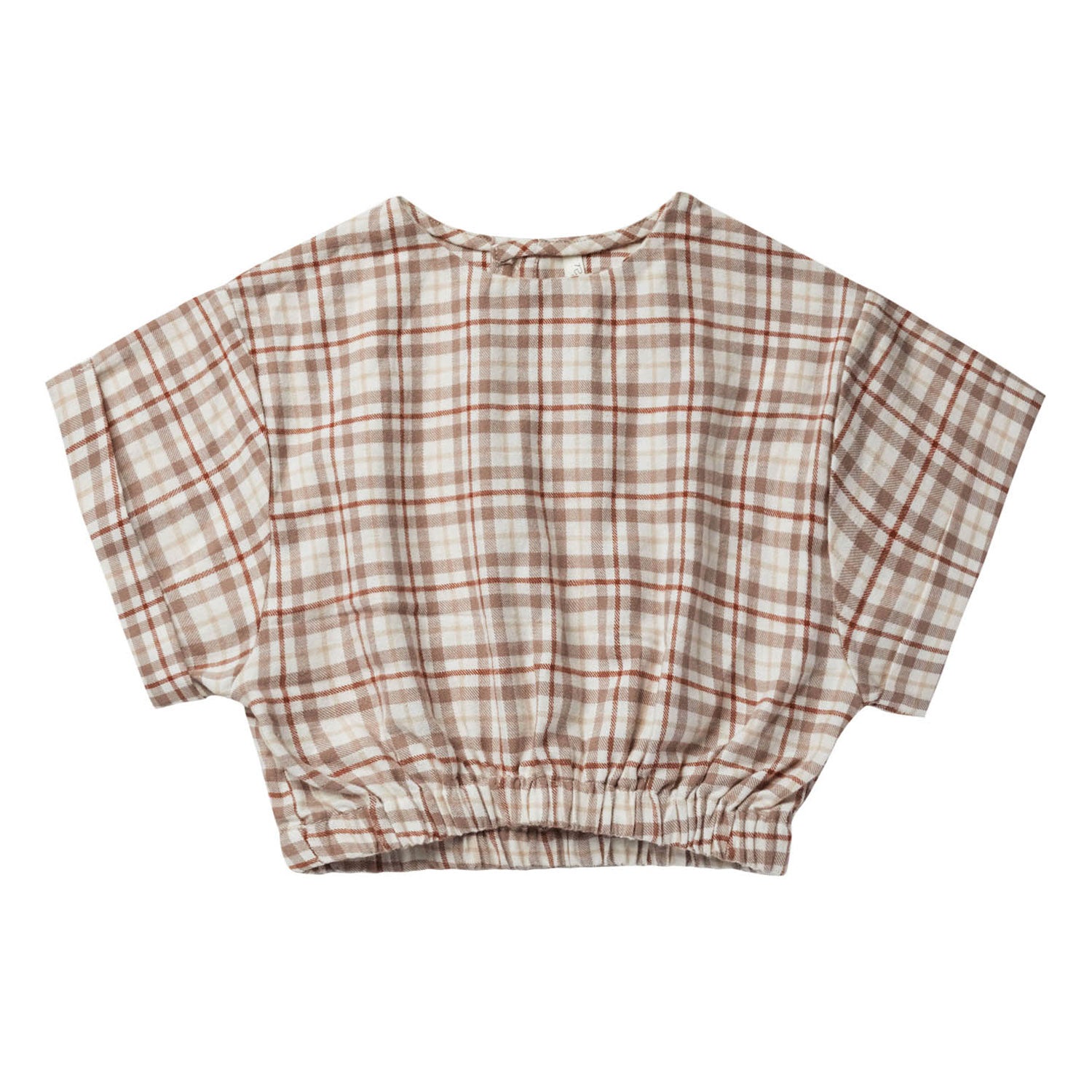Rylee + Cru Joelle Top - Mocha Plaid