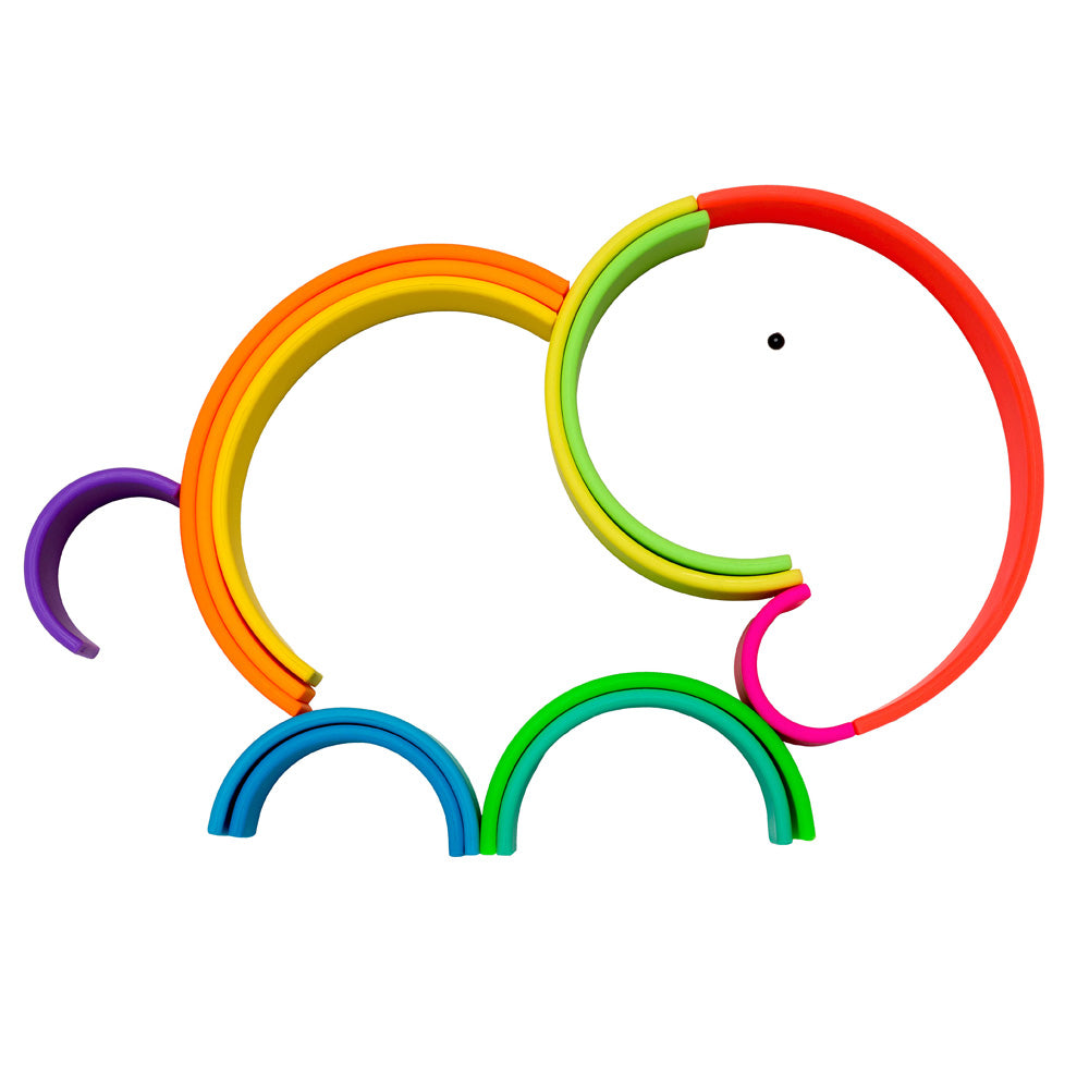 Dena Toys Pastel Rainbow Large