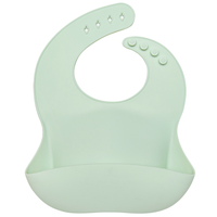 Loulou Lollipop Silicone Bib - Mint