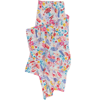 Loulou Lollipop Bamboo Muslin Swaddle Blanket - Light Field Flowers
