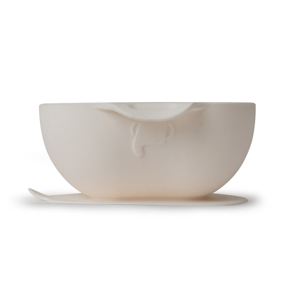 Loulou Lollipop Silicone Snack Bowl - Cream