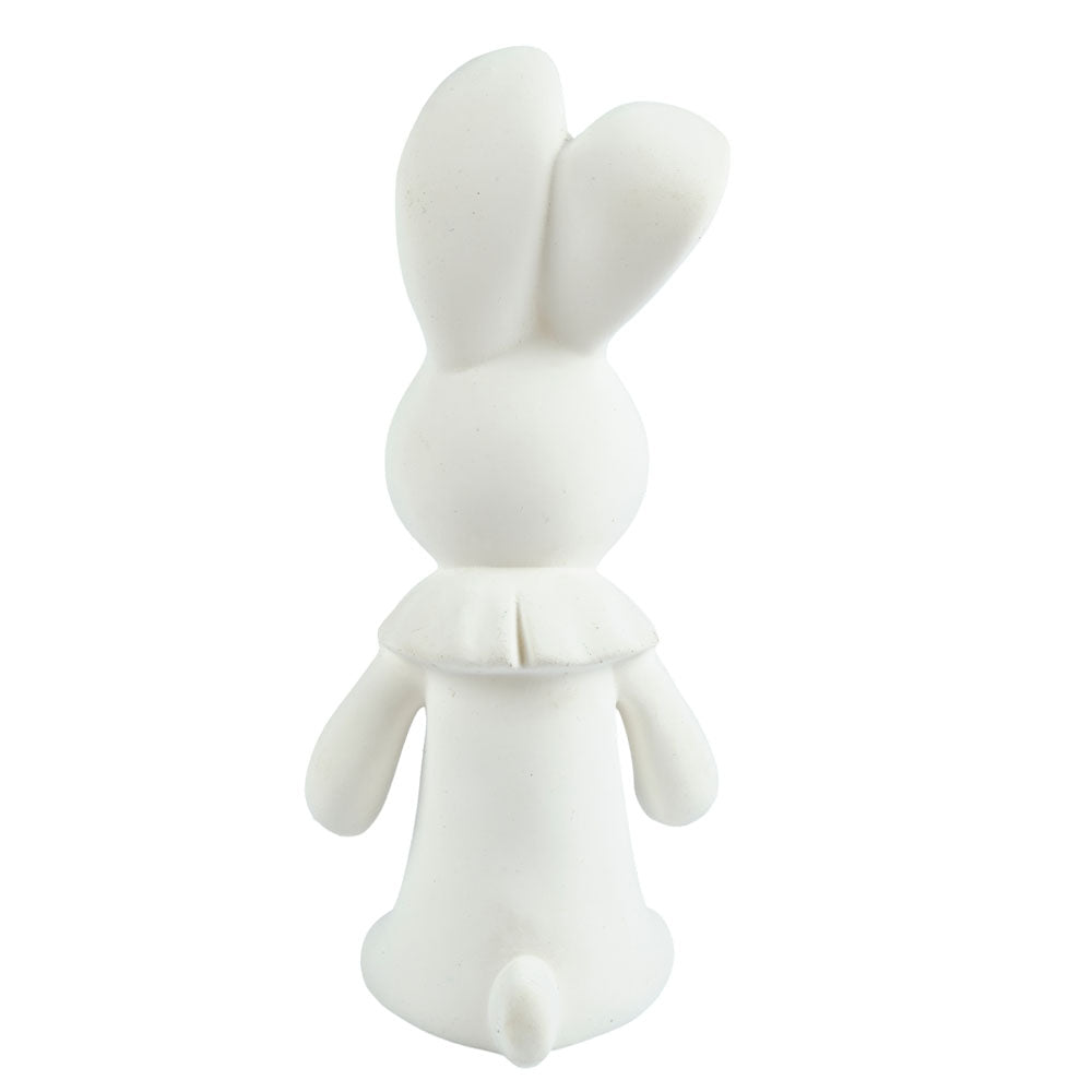 Tikiri Toys Natural Rubber Squeaky Toy - Havah the Bunny