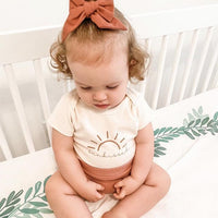 Tenth & Pine Organic Baby Short Sleeve Bodysuit - Sunkissed