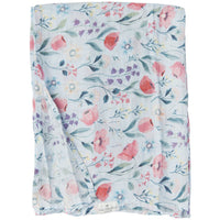 Loulou Lollipop Bamboo Muslin Swaddle Blanket - Bluebell