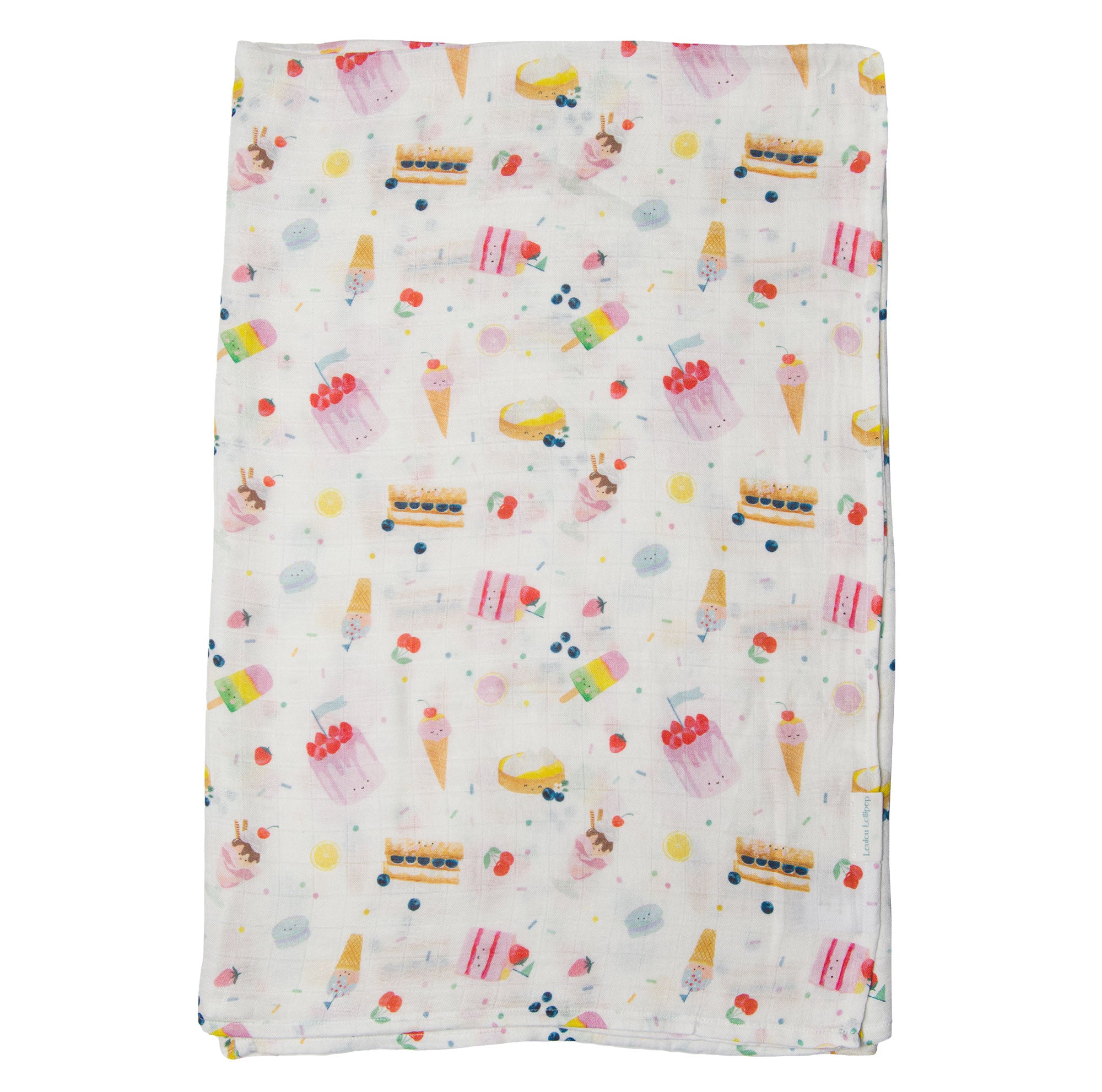 Loulou Lollipop Bamboo Muslin Swaddle Blanket - Sweet Treats