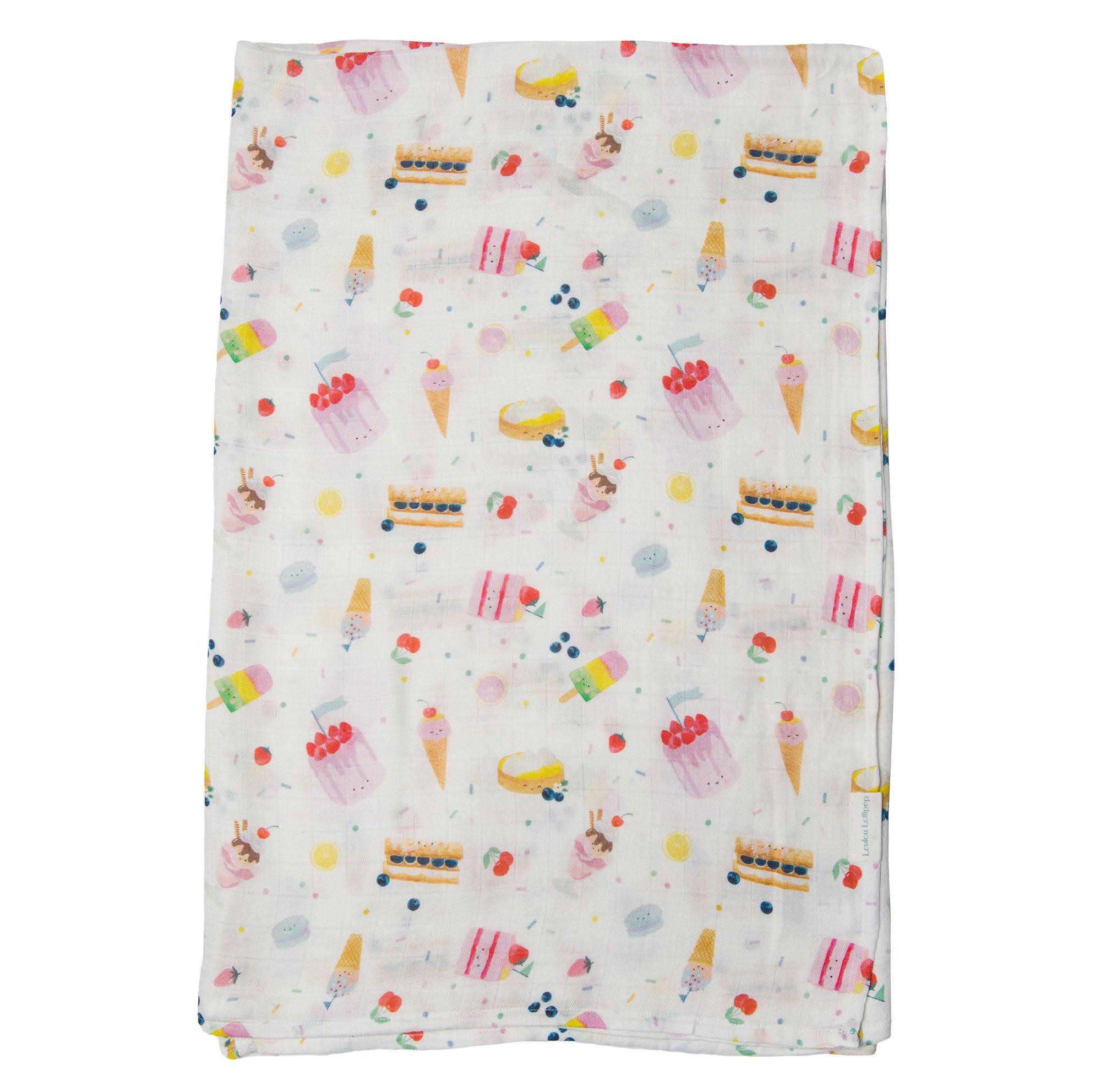 Loulou Lollipop Bamboo Muslin Swaddle Blanket - Sweet Treats