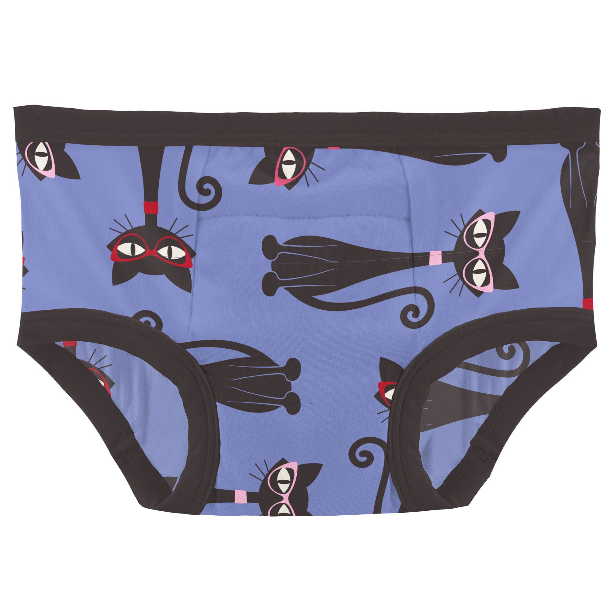 Kickee Pants Training Pants Set - Forget Me Not Comic Onomatopoeia & Forget Me Not Cool Cats
