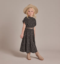 Rylee + Cru Joelle Top - Dark Floral