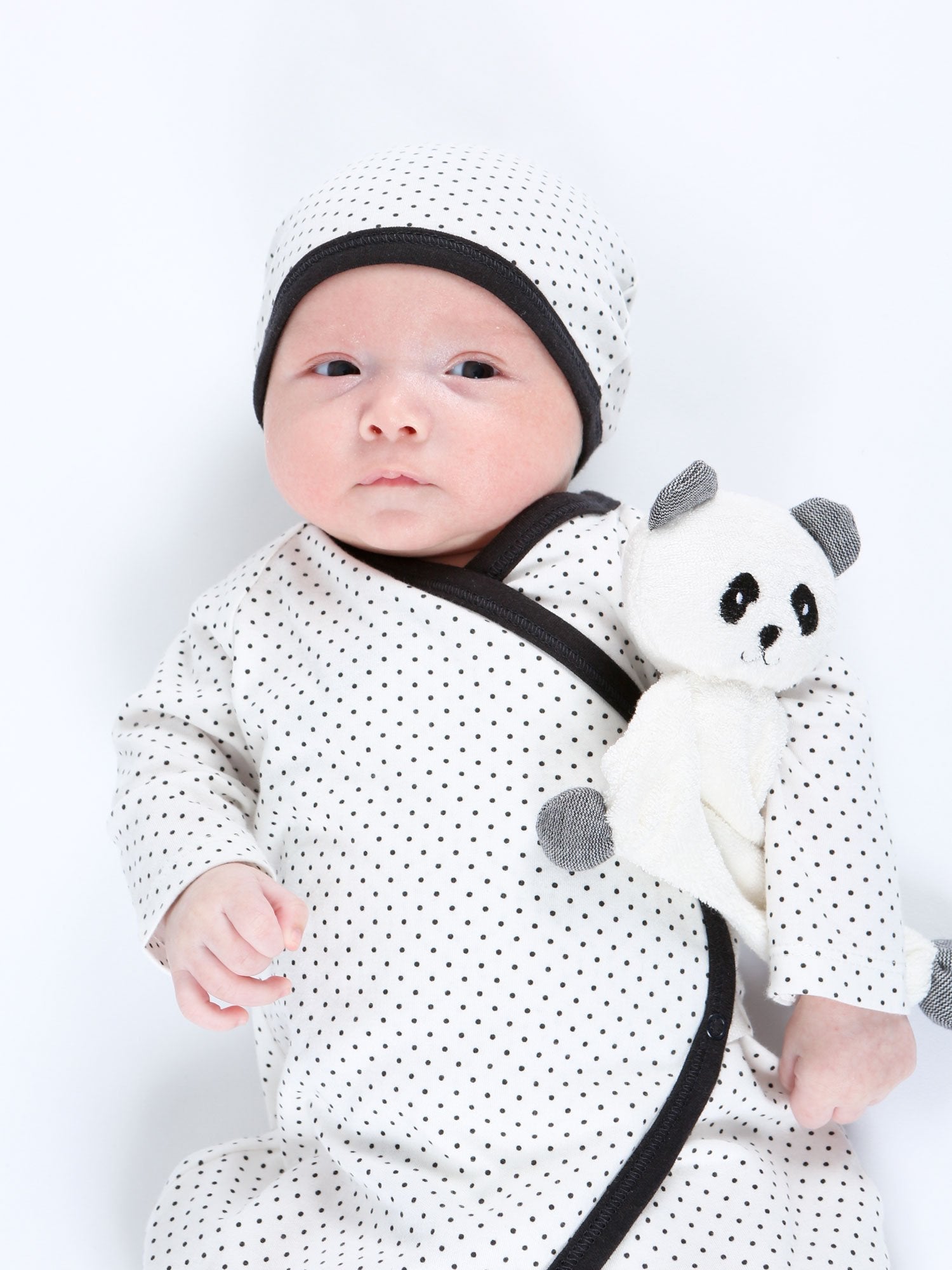 Under the Nile Organic Baby Beanie - Polka Dot