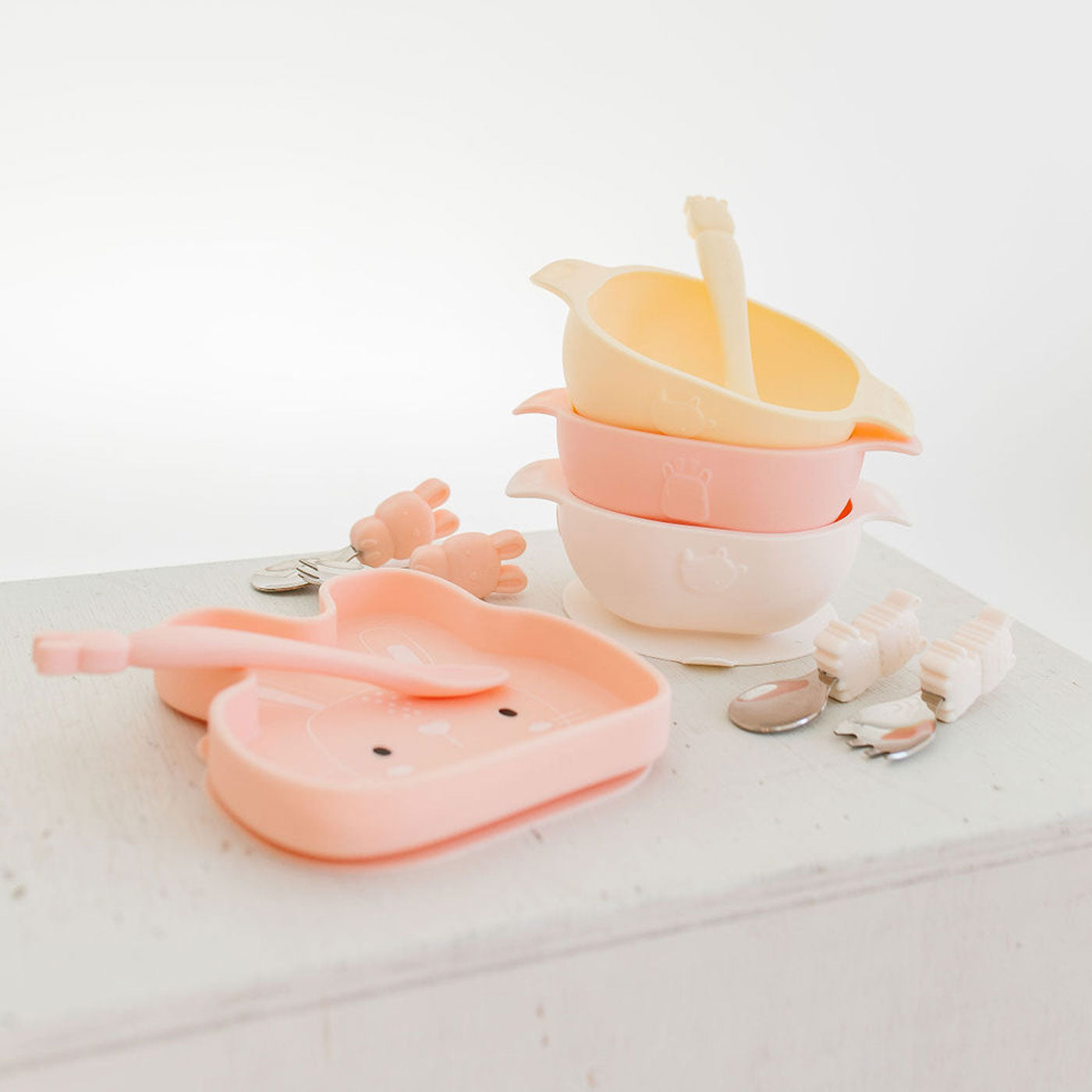 Loulou Lollipop Silicone Infant Feeding Spoon - Llama