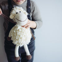 Bebemoss Darla the Sheep Organic Hand Knit Toy