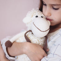 Bebemoss Darla the Sheep Organic Hand Knit Toy
