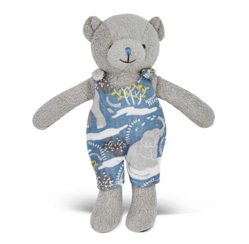Apple Park Organic Little Bear Plush - Safari Party