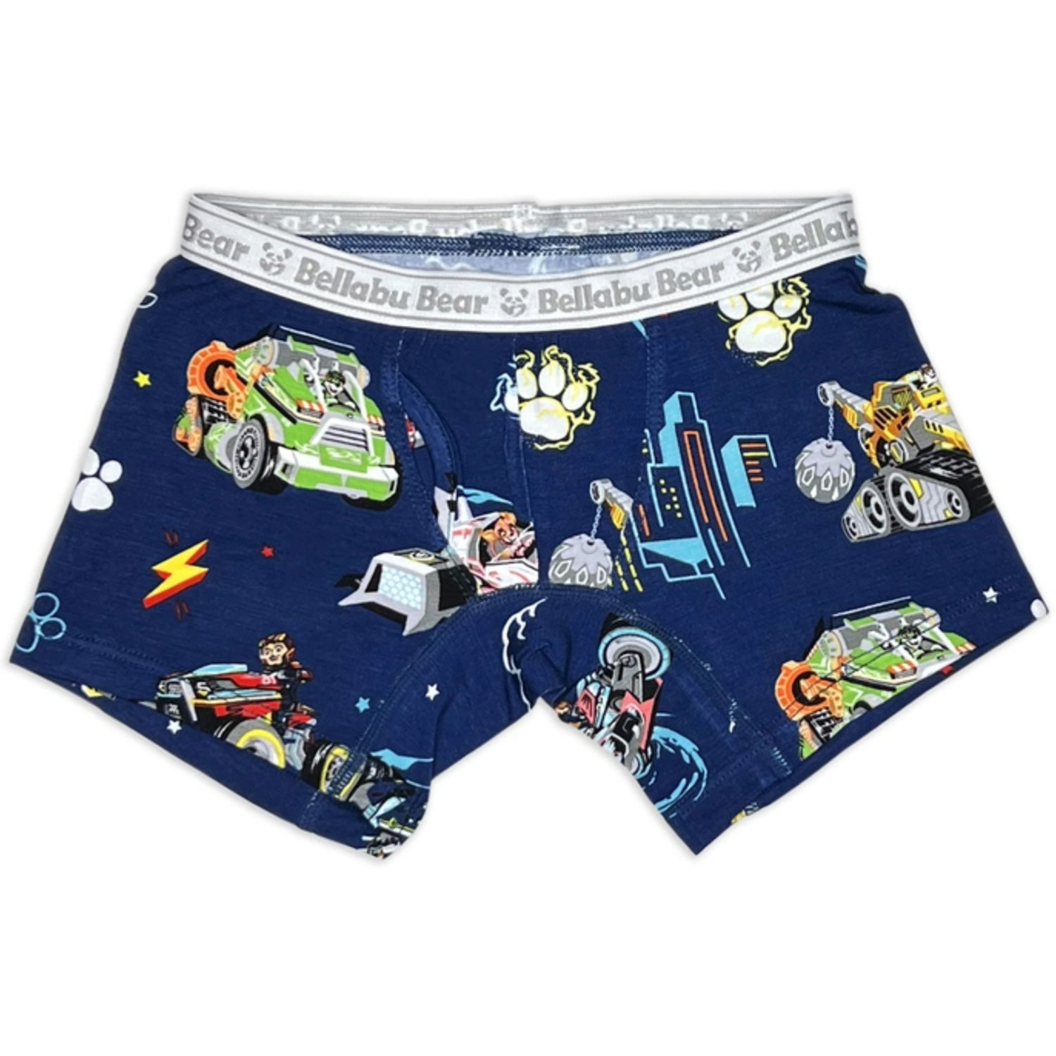 Bellabu Bear Bamboo Boys Boxer Briefs 3-Pack | Paw Patrol Mighty Movie