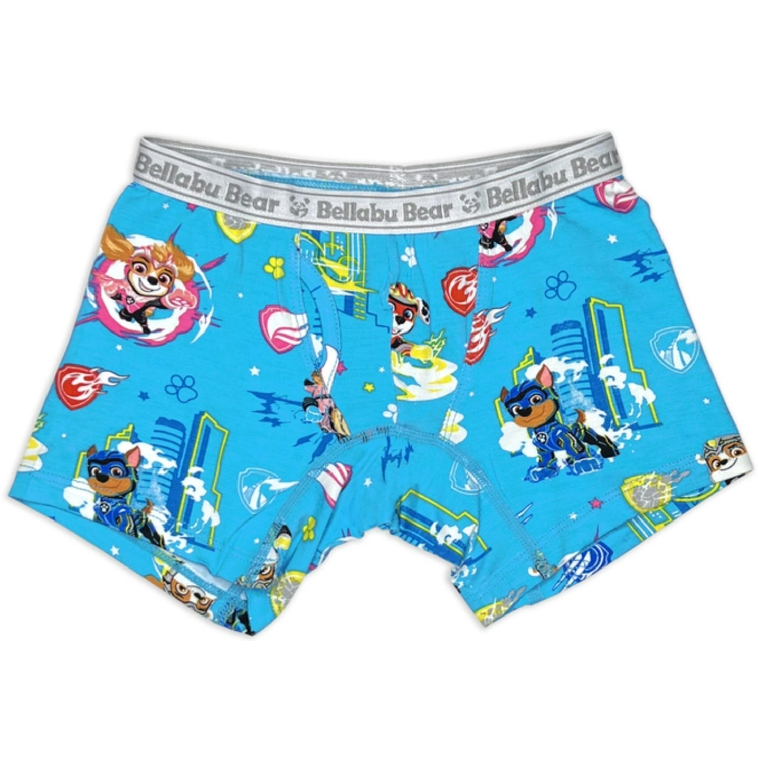 Bellabu Bear Bamboo Boys Boxer Briefs 3-Pack | Paw Patrol Mighty Movie