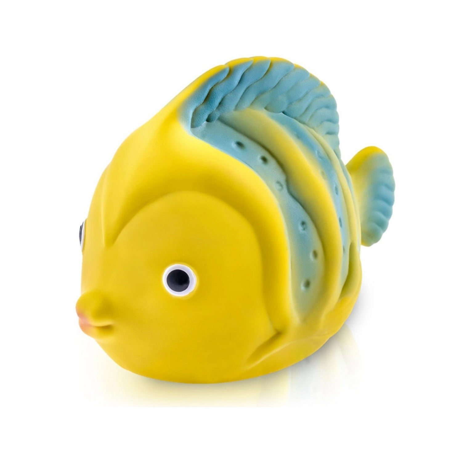 CaaOcho Pure Natural Rubber Butterfly Fish Bath Toy