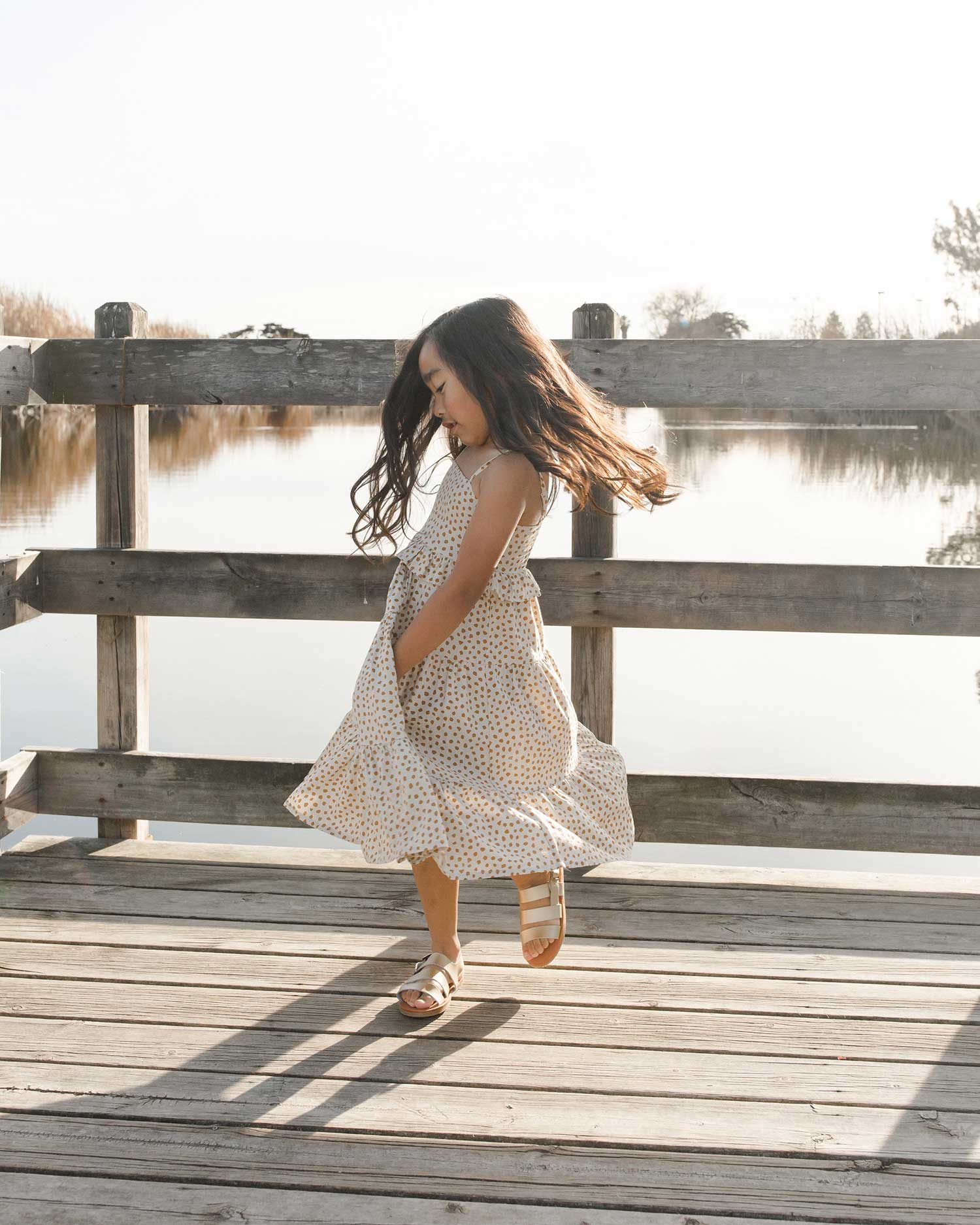 Rylee + Cru Aubrey Dress - Spots