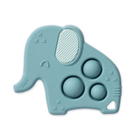 Itzy Ritzy Itzy Pop Sensory Popper Toy Teether - Elephant