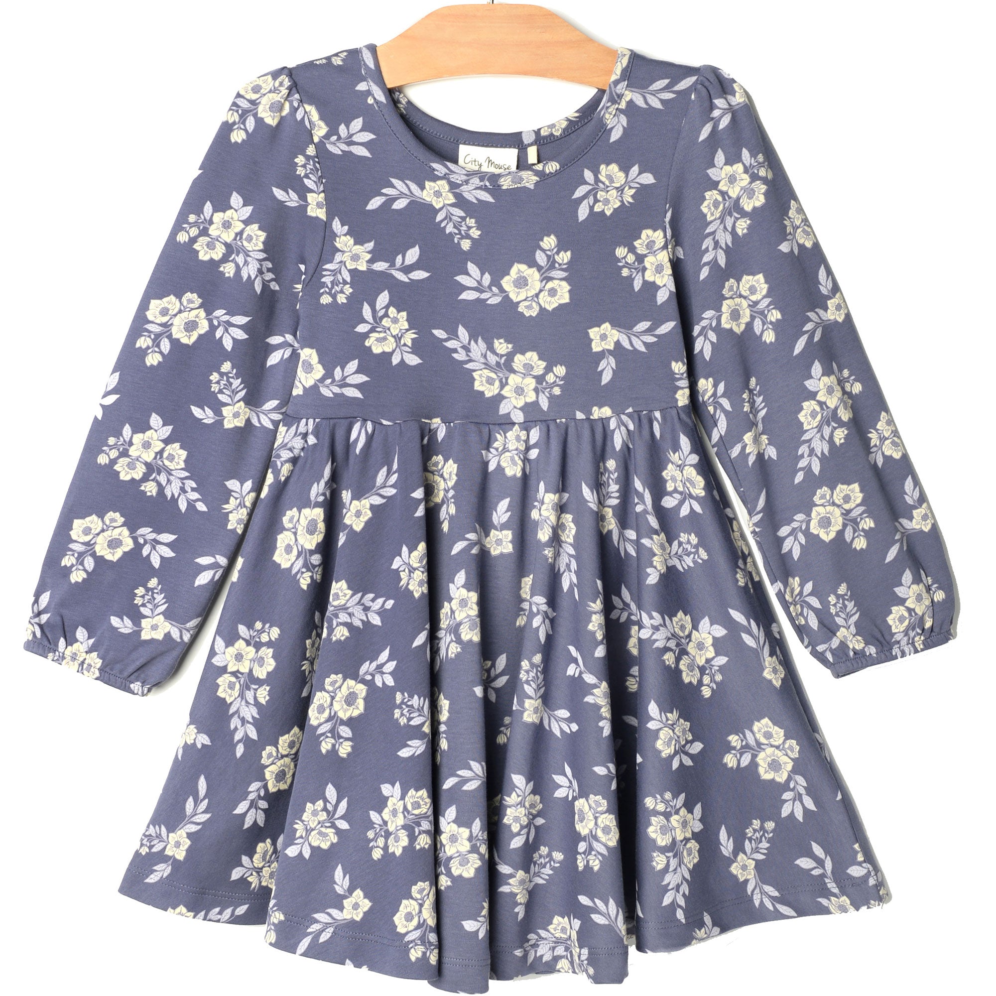 City Mouse Twirl Dress- Hellebore