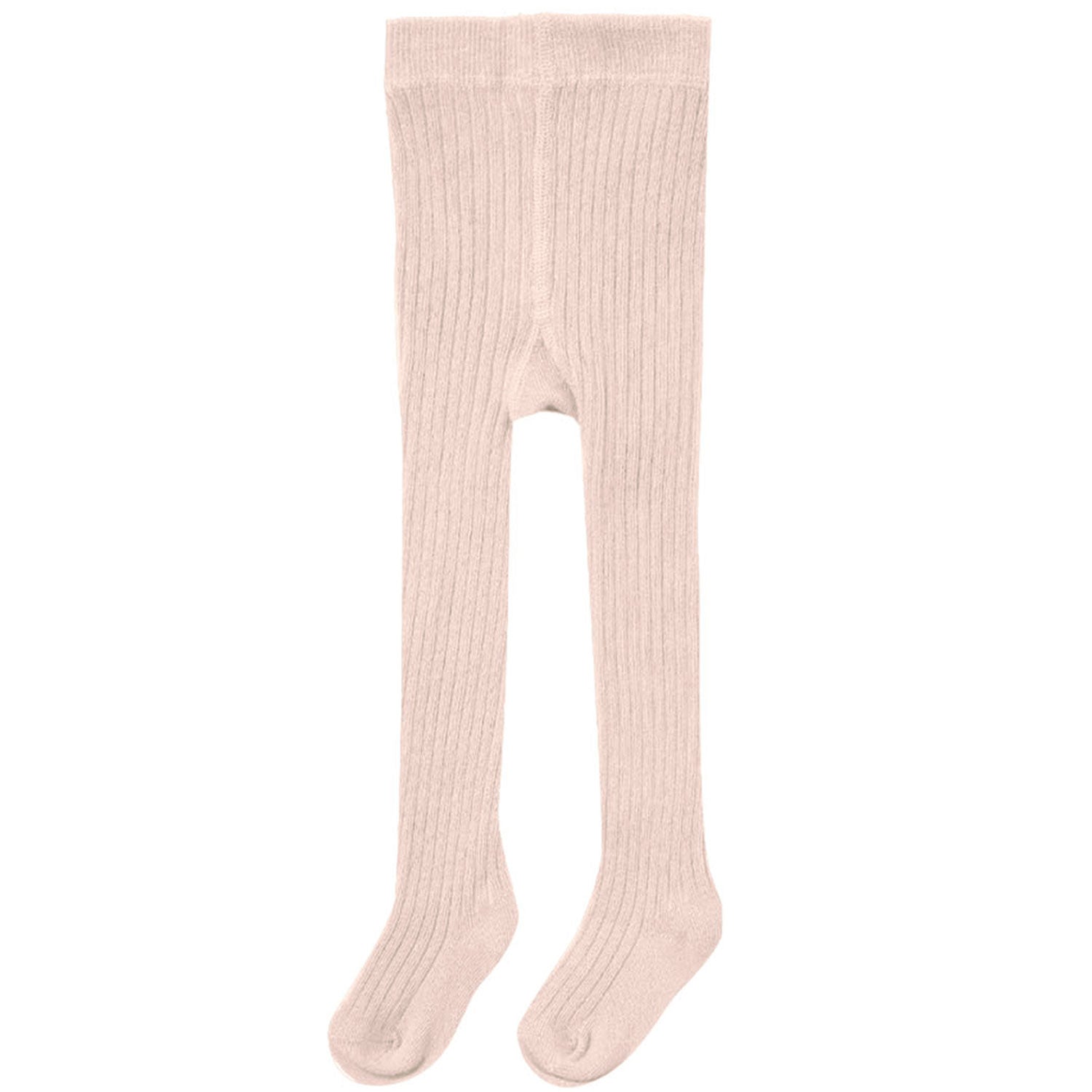 Quincy Mae Solid Ribbed Tights - Shell