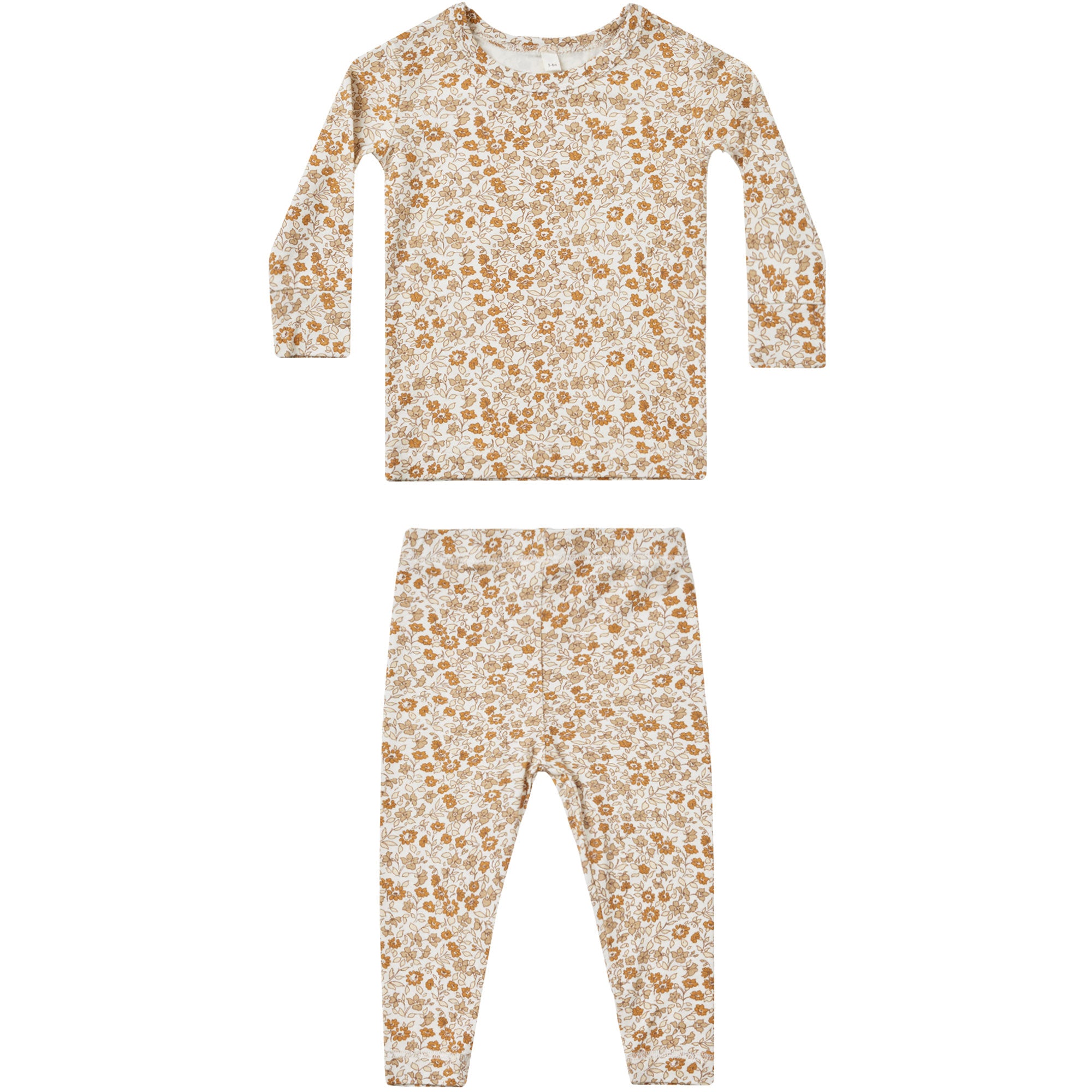 Quincy Mae Bamboo Pajama Set | Marigold